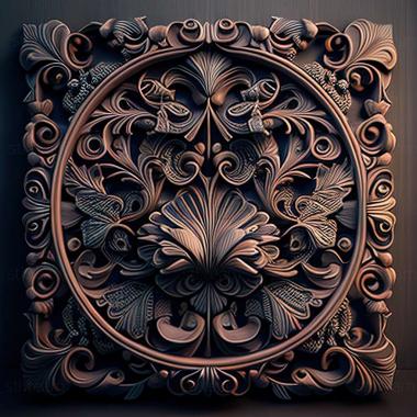 3D model ornate (STL)